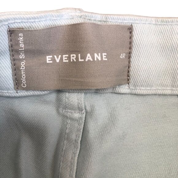Everlane Light Blue "The UTILITY BARREL PANTS" High-Rise Ankle Pants Sz 4 $118 - Picture 7 of 16